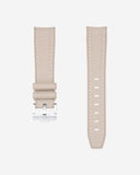 Gebogenes Vertech-Kautschukarmband – Beige