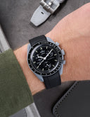 Curved Vertech Rubber Strap - Black