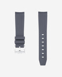 Curved Rubber Strap - Grey
